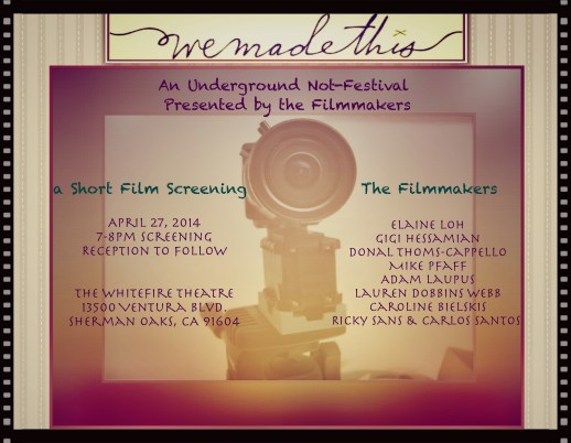 "We Made This" Underground Not-Festival